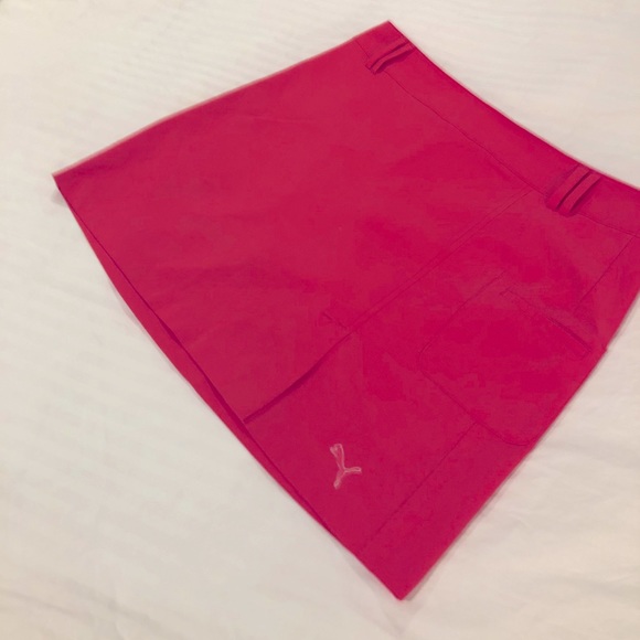 Puma golf skort in pink - Picture 1 of 6